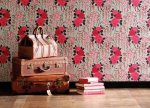 Harlequin Iolo Rose Wallpaper